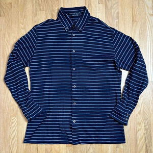 Arnold Brant Long Sleeve Cotton Collared Button Up Shirt